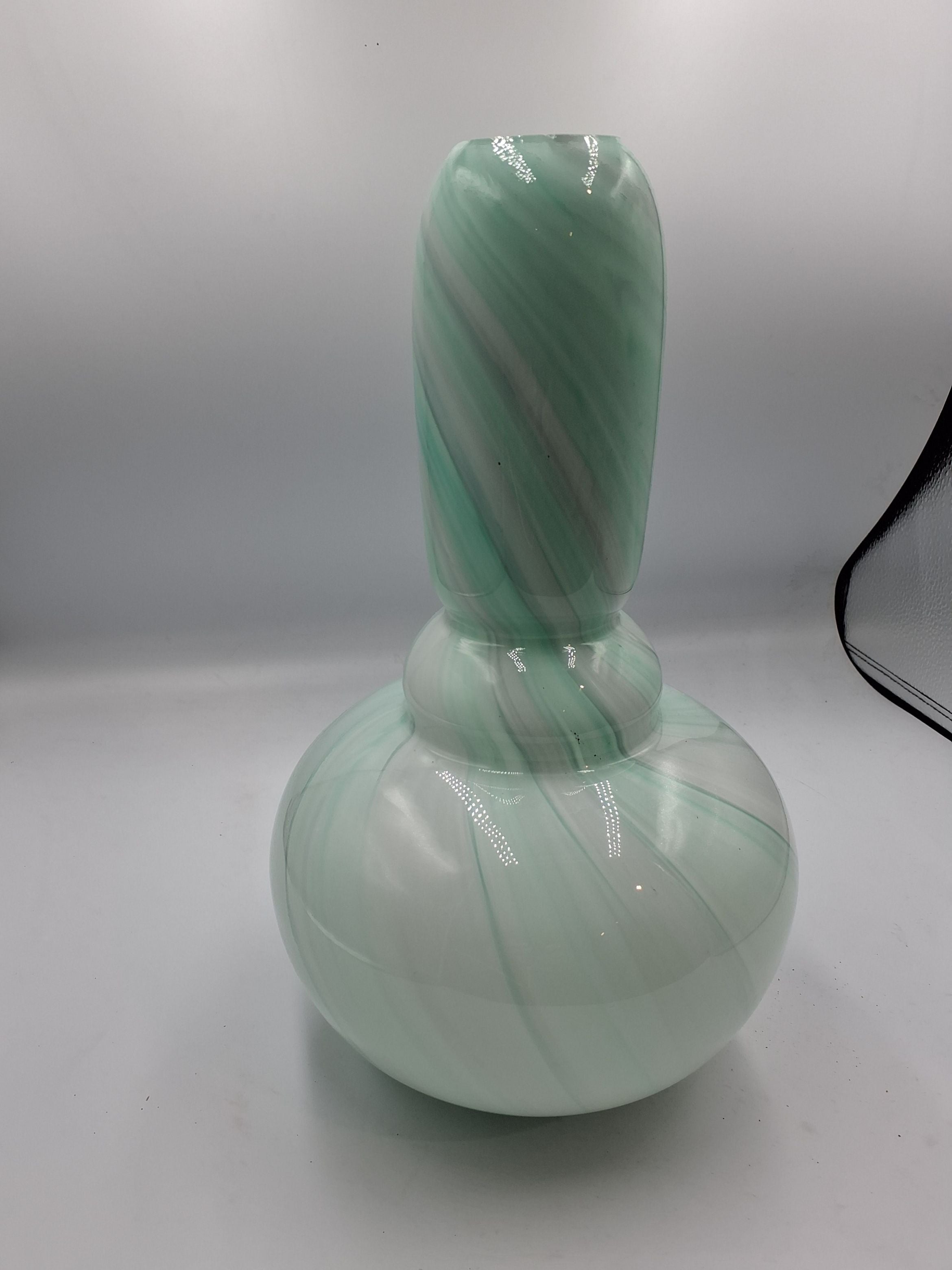 Mundblæst. Vase